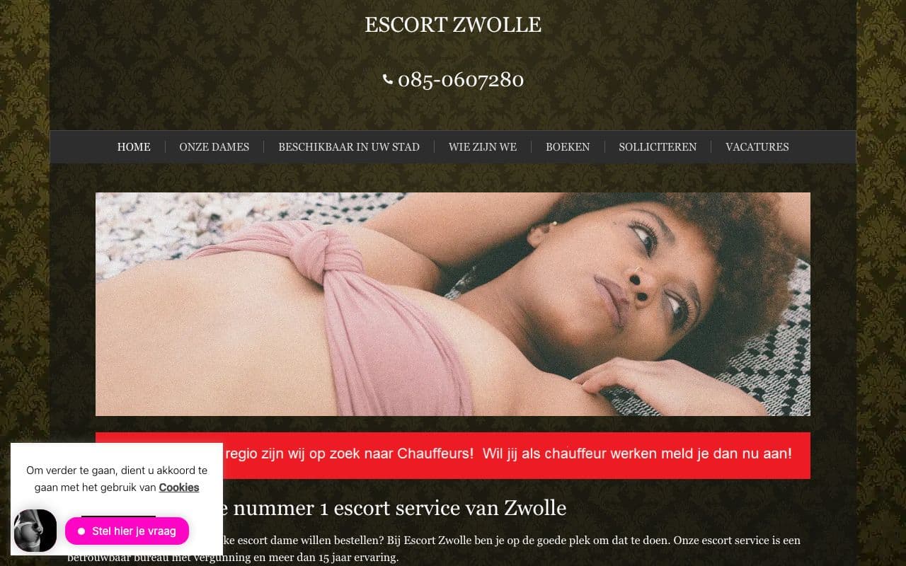 Escort Services Zwolle
